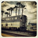 Surfliner leaving the station